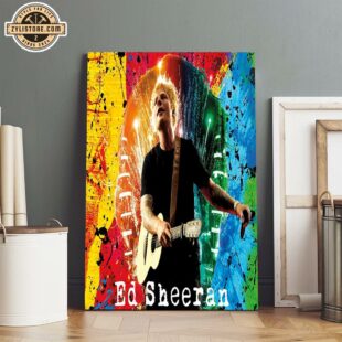 Ed Sheeran European Tour In 2025 Poster Canvas