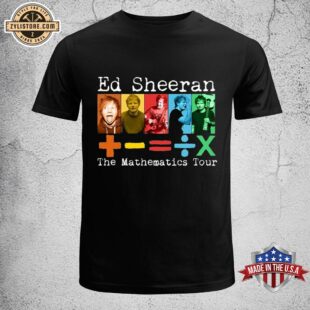 Ed Sheeran Mathematics Tour Unisex T-Shirt