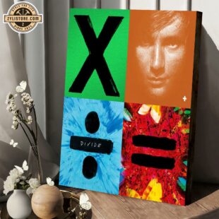 Ed Sheeran Poster Tour 2025 Music Poster Canvas