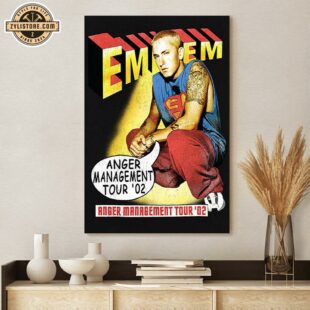 Eminem Anger Management Tour Poster Canvas