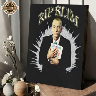 Eminem RIP Slim Poster Canvas