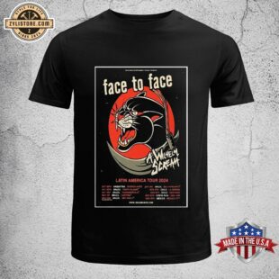 Face To Face Poster Latin America Tour 2024 Unisex T-Shirt