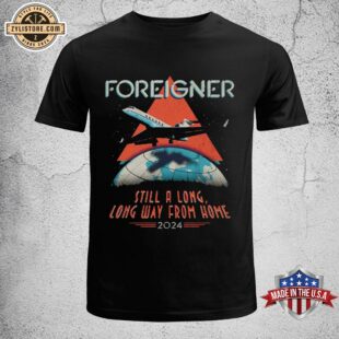 Foreigner 2024 Plane Tour Music Unisex T-Shirt