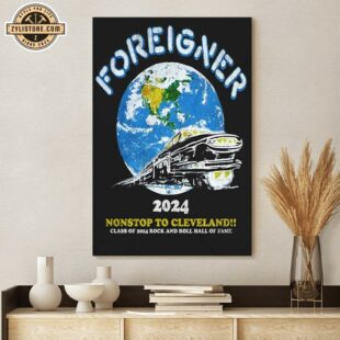 Foreigner Hall Of Fame Music Poster Canvas