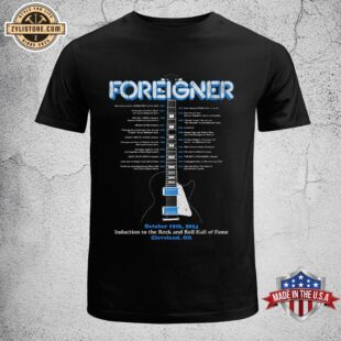 Foreigner Hall Of Fame Unisex T-Shirt