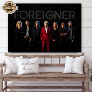 Foreigner Music Band Poster Canvas