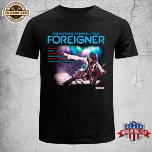 Foreigner The Historic Farewell Tour Unisex T-Shirt