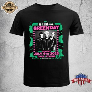 Green Day July 6, 2025 Oaka Athens 2025 Unisex T-Shirt