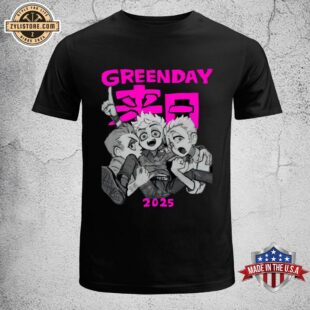 Green Day Music Tour 2025 Unisex T-Shirt