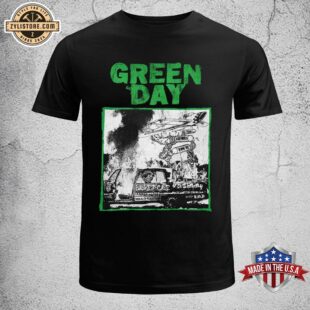 Green Day Riot Trio Tour Unisex T-Shirt