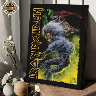 Iron Maiden Axe And You Shall Receive Poster Canvas