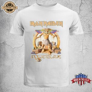 Iron Maiden Powerslave Pharaoh Ivory Unisex T-Shirt