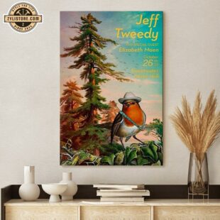 Jeff Tweedy Sweetwater Music Hall In Mill Valley CA October 2024 Poster Canvas