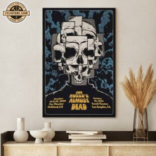 Joe Russo’s Almost Dead Oct 24-25 Oakland CA Poster Canvas