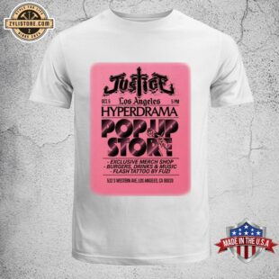 Justice October 5 2024 In Los Angeles, CA Tour Poster Unisex T-Shirt