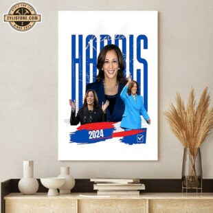 Kamala Harris 2024 Choice Poster Canvas