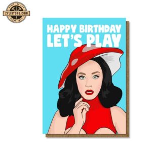 Katy Perry, Happy birthday Let’s Play Poster Canvas