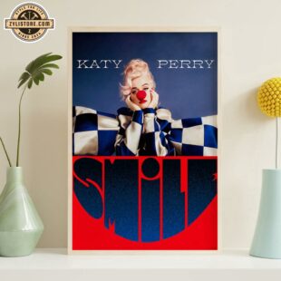 Katy Perry Smile Canvas Poster