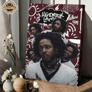 Kendrick Lamar ‘Kendrick Times Five’ Poster Canvas