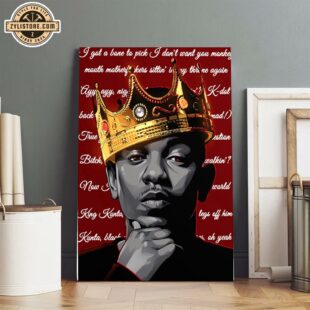 Kendrick Lamar King Kunta Poster Canvas