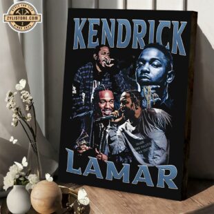 Kendrick Vintage 90s Poster Canvas