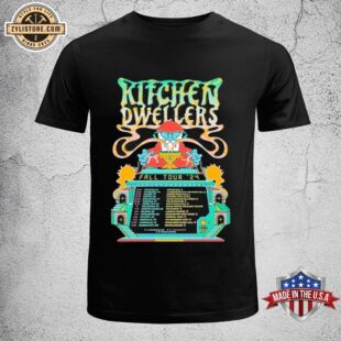 Kitchen Dwellers Fall Tour 2024 Unisex T-Shirt