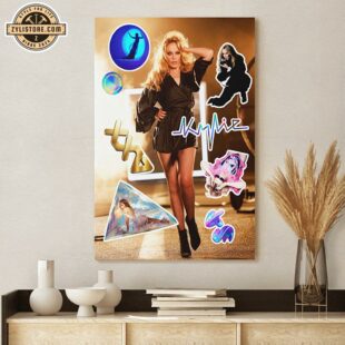 Kylie Minogue 2025 Calendar Poster Canvas