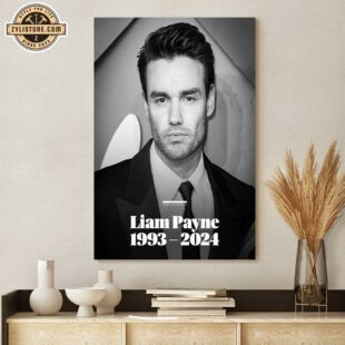 Liam Payne Rip 2024 Poster Canvas