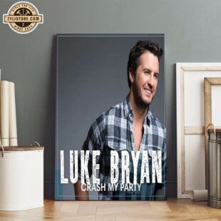 Luke Bryan Crash My Party Poster Canvas