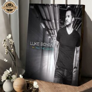 Luke Bryan Kill The Lights Poster Canvas