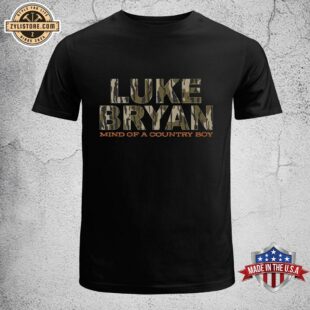 Luke Bryan Mind Of A Country Boy Tour Camo Unisex T-Shirt