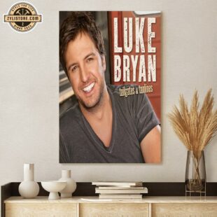 Luke Bryan tailgates & tanlines Poster Canvas