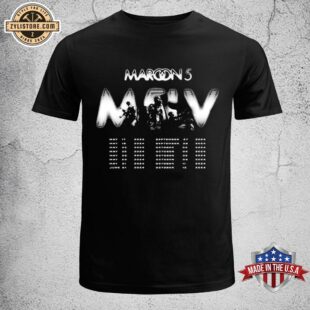 Maroon 5 M5LV 2024 Unisex T-Shirt