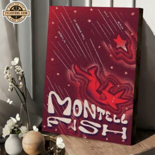 Montell Fish On Oct 19 2024 In Detroit MI Tour Poster Canvas