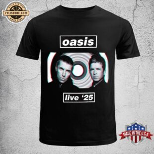 Oasis World Tour Live 2025 Unisex T-Shirt