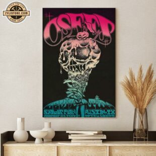 Osees Nov 3 2024 Levitation Hotel Vegas In Austin TX Poster Canvas