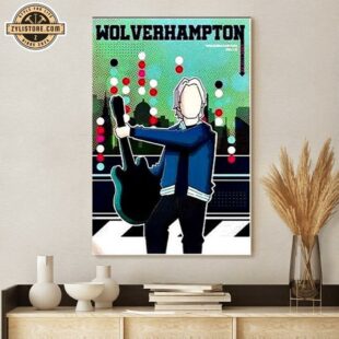 Paul Weller Wolverhampton Civic Hall In Wolverhampto Poster Canvas