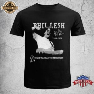 Phil Lesh 1940-2024 x Grateful Dead Thank You For The Memories Signature Unisex T-Shirt