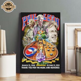 Phil Leshthank You For The Music And Memories Poster Canvas