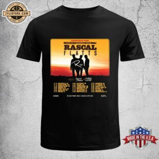 Rascal Flatts Celebrates 25 Years Life Is A Highway Tour Unisex T-Shirt