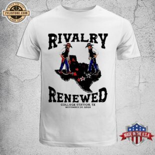 Rivalry Renewed College Station Tx November 30 2024 Texas Cowboys Unisex T-Shirt