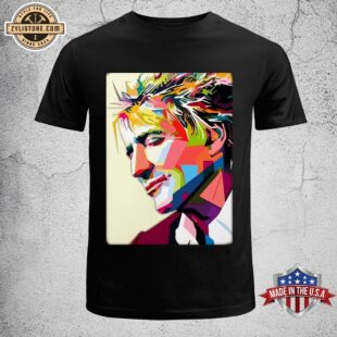 Rod Stewart Poster Art Unisex T-Shirt