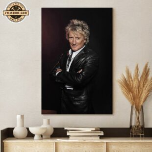 Rod Stewart Rock Star Poster Canvas