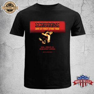 Scorpions Music Tour 2024 Unisex T-Shirt