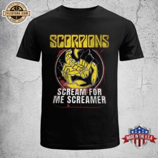 Scorpions Scream For Me Screamer Unisex T-Shirt