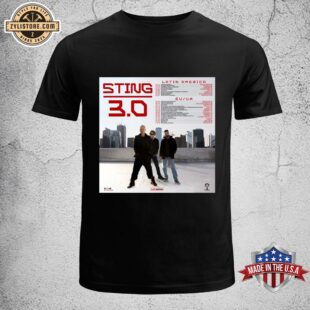 Sting Europe Tour 2025 Music Unisex T-Shirt