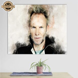 Sting Music Band Poster Canvas Wall Art Decor