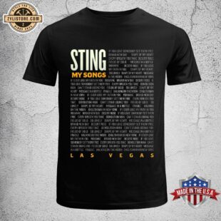 Sting My Songs Las Vegas 2025 Unisex T-Shirt