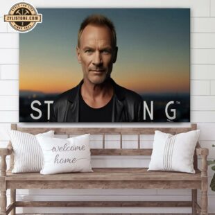 Sting Tour Concert Music 2025 Poster Canvas