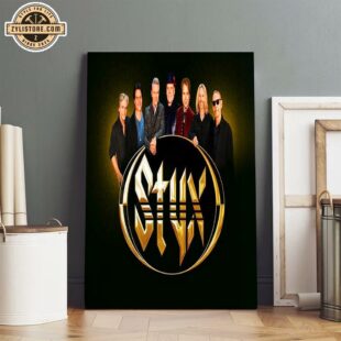 Styx Concert Tour 2025 Music Poster Canvas